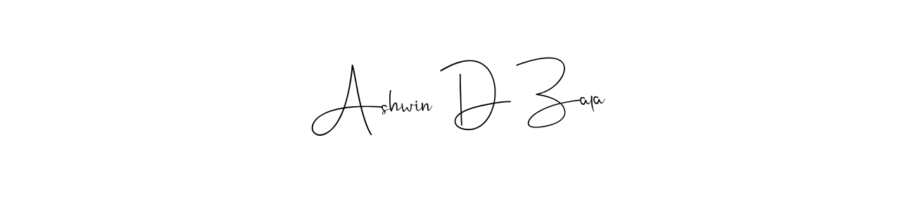 Also You can easily find your signature by using the search form. We will create Ashwin D Zala name handwritten signature images for you free of cost using Andilay-7BmLP sign style. Ashwin D Zala signature style 4 images and pictures png