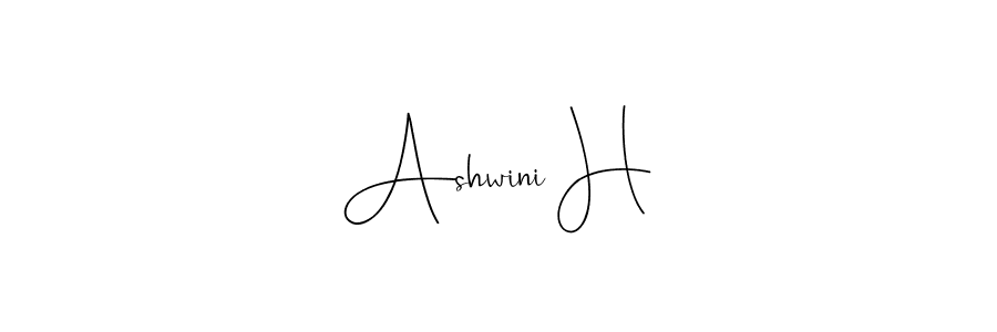 if you are searching for the best signature style for your name Ashwini H. so please give up your signature search. here we have designed multiple signature styles  using Andilay-7BmLP. Ashwini H signature style 4 images and pictures png