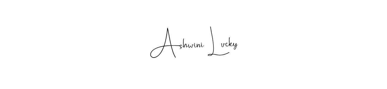 Similarly Andilay-7BmLP is the best handwritten signature design. Signature creator online .You can use it as an online autograph creator for name Ashwini Lucky. Ashwini Lucky signature style 4 images and pictures png