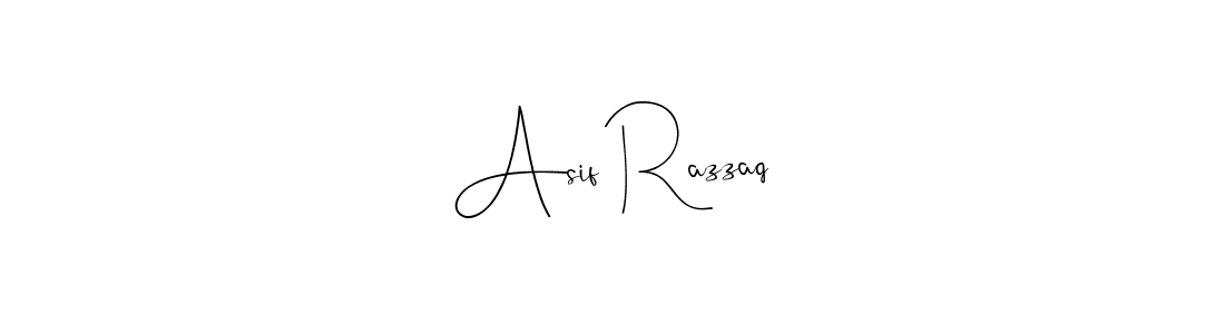 Also You can easily find your signature by using the search form. We will create Asif Razzaq name handwritten signature images for you free of cost using Andilay-7BmLP sign style. Asif Razzaq signature style 4 images and pictures png