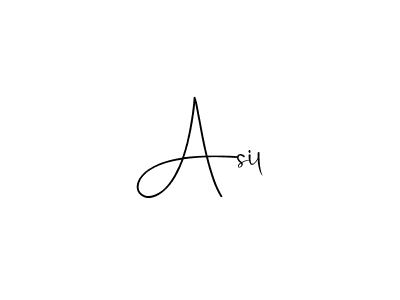 The best way (Andilay-7BmLP) to make a short signature is to pick only two or three words in your name. The name Asil include a total of six letters. For converting this name. Asil signature style 4 images and pictures png