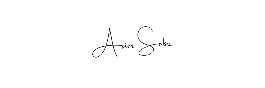 You can use this online signature creator to create a handwritten signature for the name Asim Saba. This is the best online autograph maker. Asim Saba signature style 4 images and pictures png