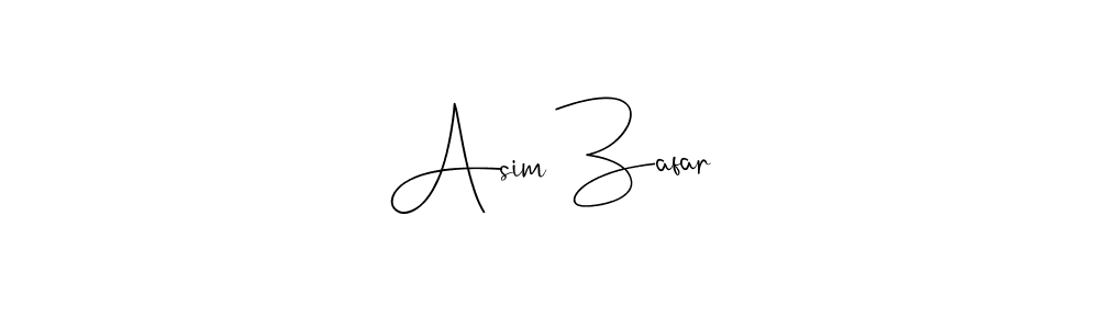 You should practise on your own different ways (Andilay-7BmLP) to write your name (Asim Zafar) in signature. don't let someone else do it for you. Asim Zafar signature style 4 images and pictures png