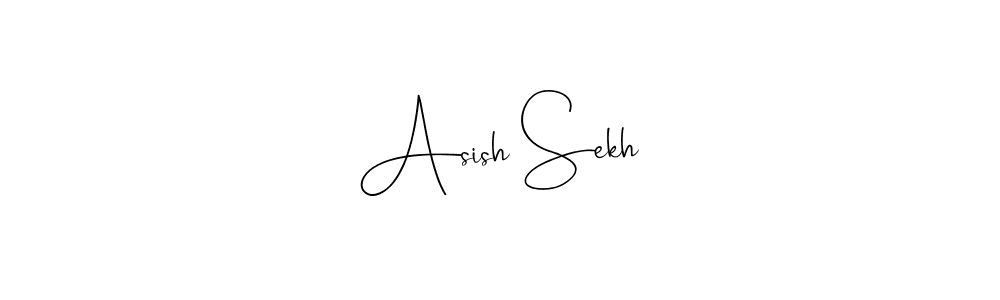 How to make Asish Sekh signature? Andilay-7BmLP is a professional autograph style. Create handwritten signature for Asish Sekh name. Asish Sekh signature style 4 images and pictures png