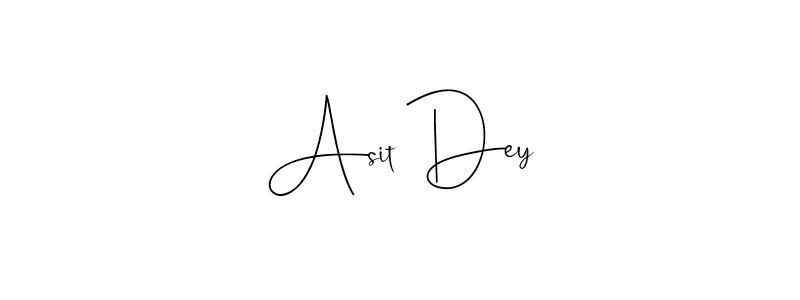 It looks lik you need a new signature style for name Asit Dey. Design unique handwritten (Andilay-7BmLP) signature with our free signature maker in just a few clicks. Asit Dey signature style 4 images and pictures png