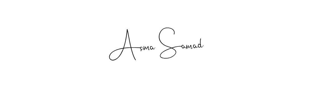 It looks lik you need a new signature style for name Asma Samad. Design unique handwritten (Andilay-7BmLP) signature with our free signature maker in just a few clicks. Asma Samad signature style 4 images and pictures png