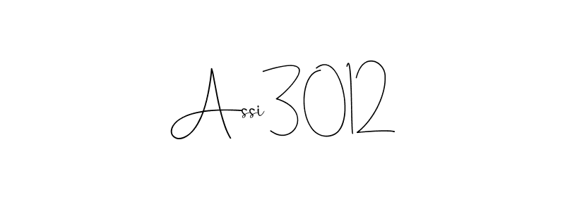 Here are the top 10 professional signature styles for the name Assi3012. These are the best autograph styles you can use for your name. Assi3012 signature style 4 images and pictures png