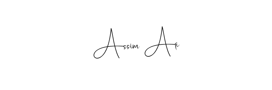 Assim Ali stylish signature style. Best Handwritten Sign (Andilay-7BmLP) for my name. Handwritten Signature Collection Ideas for my name Assim Ali. Assim Ali signature style 4 images and pictures png