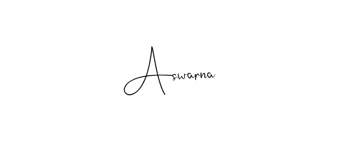 You can use this online signature creator to create a handwritten signature for the name Aswarna. This is the best online autograph maker. Aswarna signature style 4 images and pictures png