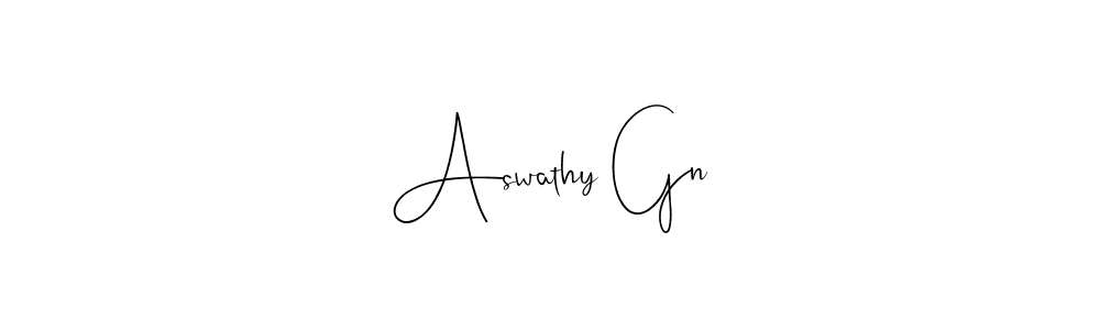 See photos of Aswathy Gn official signature by Spectra . Check more albums & portfolios. Read reviews & check more about Andilay-7BmLP font. Aswathy Gn signature style 4 images and pictures png