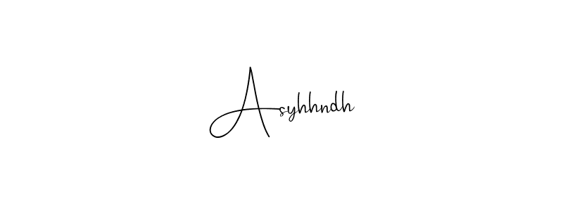 How to Draw Asyhhndh signature style? Andilay-7BmLP is a latest design signature styles for name Asyhhndh. Asyhhndh signature style 4 images and pictures png