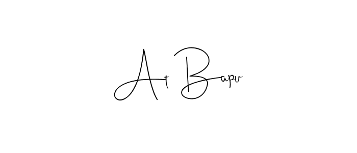 How to Draw At Bapu signature style? Andilay-7BmLP is a latest design signature styles for name At Bapu. At Bapu signature style 4 images and pictures png