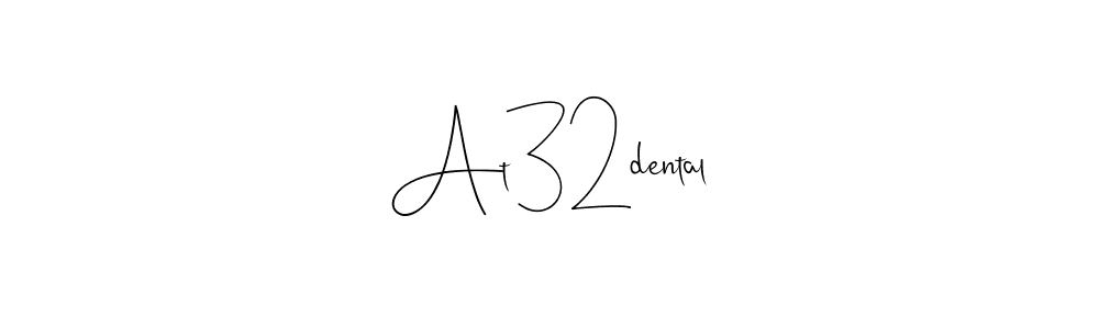 Once you've used our free online signature maker to create your best signature Andilay-7BmLP style, it's time to enjoy all of the benefits that At32dental name signing documents. At32dental signature style 4 images and pictures png
