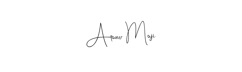Similarly Andilay-7BmLP is the best handwritten signature design. Signature creator online .You can use it as an online autograph creator for name Atanu Maji. Atanu Maji signature style 4 images and pictures png
