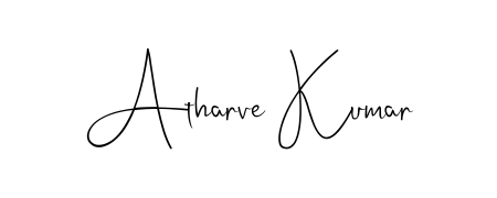 Get inspired by this graceful Andilay-7BmLP signature style for name Atharve Kumar. Smooth loops and balanced proportions for everyday use. Atharve Kumar signature style 4 images and pictures png