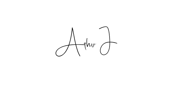 How to Draw Athu J signature style? Andilay-7BmLP is a latest design signature styles for name Athu J. Athu J signature style 4 images and pictures png