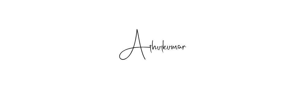 Design your own signature with our free online signature maker. With this signature software, you can create a handwritten (Andilay-7BmLP) signature for name Athulkumar. Athulkumar signature style 4 images and pictures png