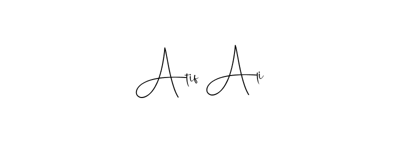 Also we have Atif Ali name is the best signature style. Create professional handwritten signature collection using Andilay-7BmLP autograph style. Atif Ali signature style 4 images and pictures png