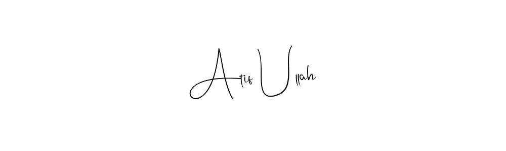 How to make Atif Ullah signature? Andilay-7BmLP is a professional autograph style. Create handwritten signature for Atif Ullah name. Atif Ullah signature style 4 images and pictures png