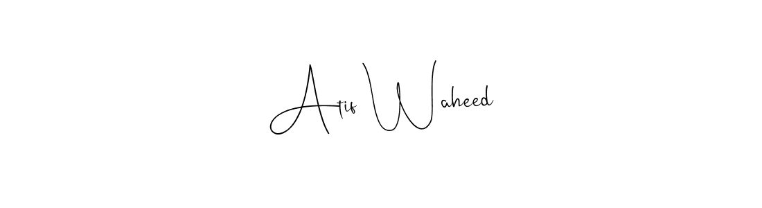 Make a beautiful signature design for name Atif Waheed. Use this online signature maker to create a handwritten signature for free. Atif Waheed signature style 4 images and pictures png