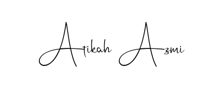 Make a short Atikah Azmi signature style. Manage your documents anywhere anytime using Andilay-7BmLP. Create and add eSignatures, submit forms, share and send files easily. Atikah Azmi signature style 4 images and pictures png