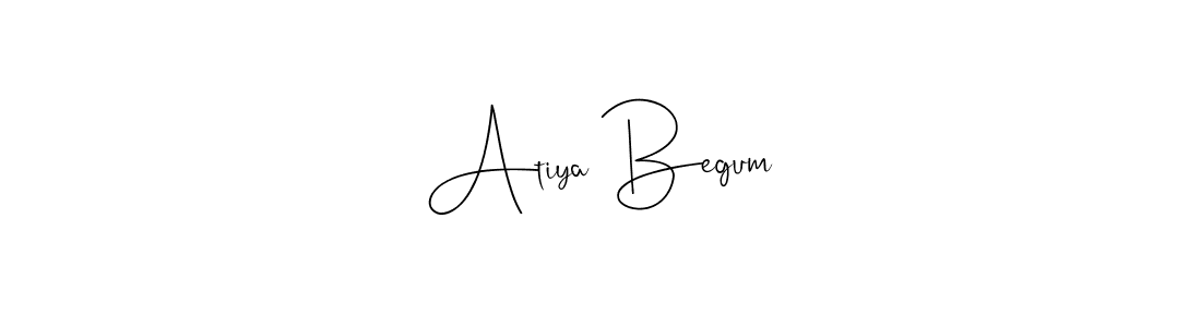 It looks lik you need a new signature style for name Atiya Begum. Design unique handwritten (Andilay-7BmLP) signature with our free signature maker in just a few clicks. Atiya Begum signature style 4 images and pictures png