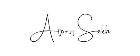 Use a signature maker to create a handwritten signature online. With this signature software, you can design (Andilay-7BmLP) your own signature for name Attarul Sekh. Attarul Sekh signature style 4 images and pictures png