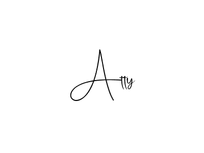 Also You can easily find your signature by using the search form. We will create Atty name handwritten signature images for you free of cost using Andilay-7BmLP sign style. Atty signature style 4 images and pictures png