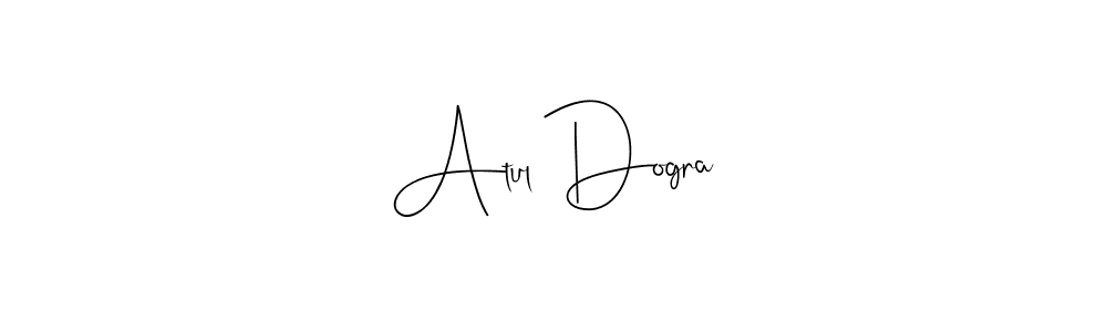 Atul Dogra stylish signature style. Best Handwritten Sign (Andilay-7BmLP) for my name. Handwritten Signature Collection Ideas for my name Atul Dogra. Atul Dogra signature style 4 images and pictures png