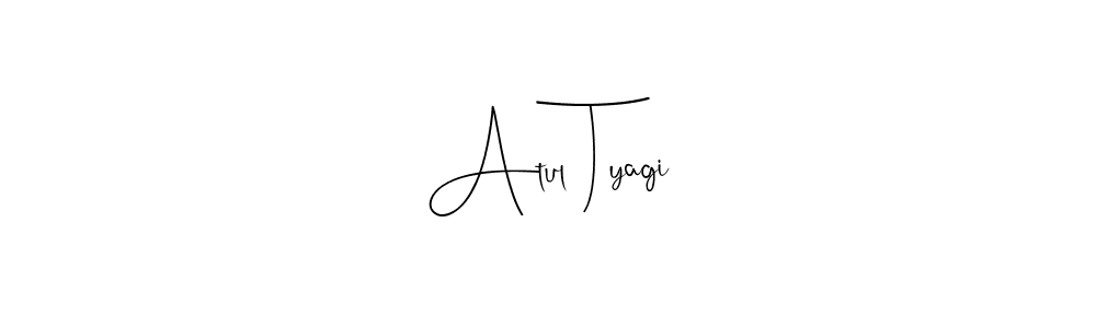 How to Draw Atul Tyagi signature style? Andilay-7BmLP is a latest design signature styles for name Atul Tyagi. Atul Tyagi signature style 4 images and pictures png