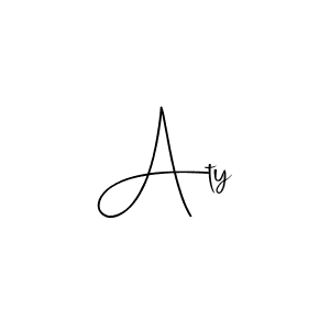 Here are the top 10 professional signature styles for the name Aty. These are the best autograph styles you can use for your name. Aty signature style 4 images and pictures png