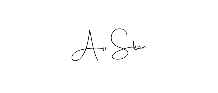 Here are the top 10 professional signature styles for the name Au Skar. These are the best autograph styles you can use for your name. Au Skar signature style 4 images and pictures png