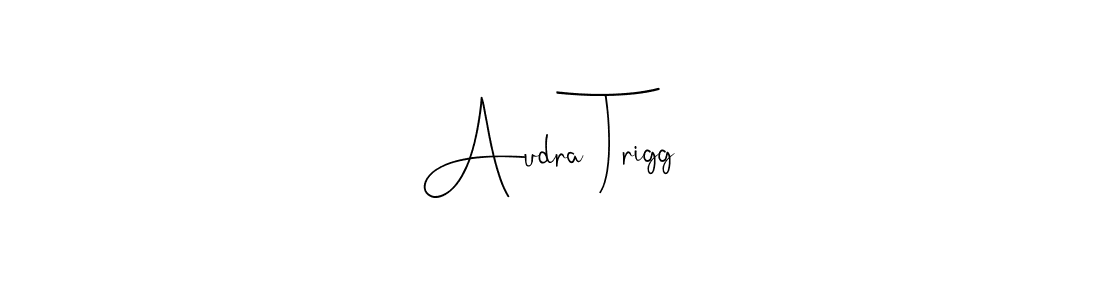 Design your own signature with our free online signature maker. With this signature software, you can create a handwritten (Andilay-7BmLP) signature for name Audra Trigg. Audra Trigg signature style 4 images and pictures png