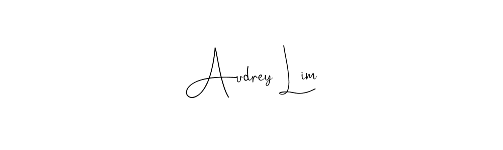 Here are the top 10 professional signature styles for the name Audrey Lim. These are the best autograph styles you can use for your name. Audrey Lim signature style 4 images and pictures png