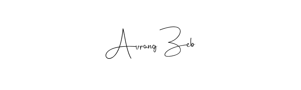 Also we have Aurang Zeb name is the best signature style. Create professional handwritten signature collection using Andilay-7BmLP autograph style. Aurang Zeb signature style 4 images and pictures png