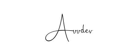Achieve flawless digital penmanship with Auudev name in Andilay-7BmLP font. The perfect tool for creating online signatures. Auudev signature style 4 images and pictures png
