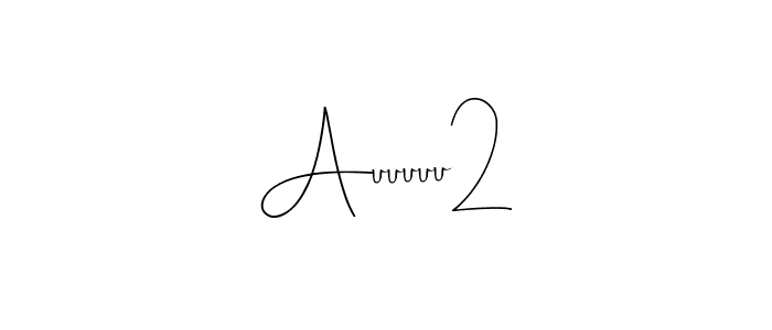 Make a beautiful signature design for name Auuuuu2. Use this online signature maker to create a handwritten signature for free. Auuuuu2 signature style 4 images and pictures png