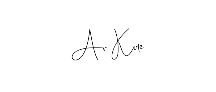 Check out images of Autograph of Av Kute name. Actor Av Kute Signature Style. Andilay-7BmLP is a professional sign style online. Av Kute signature style 4 images and pictures png