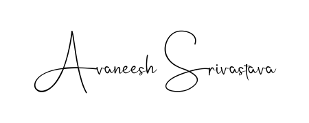 Discover how Avaneesh Srivastava looks in an executive cursive font (Andilay-7BmLP). Perfect for legal documents, invoices, and certificates. Avaneesh Srivastava signature style 4 images and pictures png
