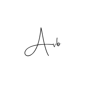 Avb stylish signature style. Best Handwritten Sign (Andilay-7BmLP) for my name. Handwritten Signature Collection Ideas for my name Avb. Avb signature style 4 images and pictures png