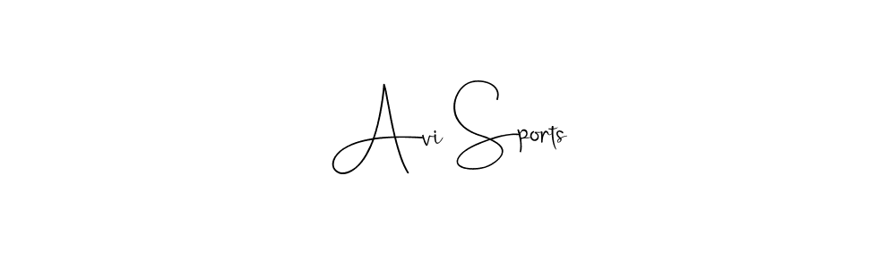 Use a signature maker to create a handwritten signature online. With this signature software, you can design (Andilay-7BmLP) your own signature for name Avi Sports. Avi Sports signature style 4 images and pictures png