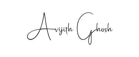 Practice writing Avijith Ghosh with the flow of Andilay-7BmLP lettering. A fantastic source of inspiration for developing your personal signature style. Avijith Ghosh signature style 4 images and pictures png