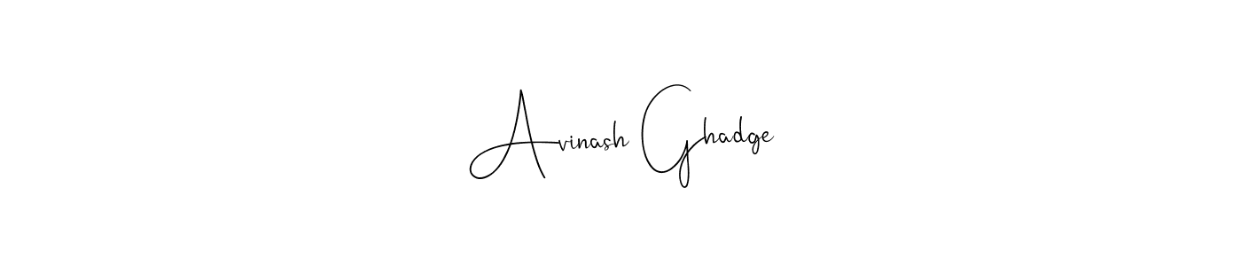 Also You can easily find your signature by using the search form. We will create Avinash Ghadge name handwritten signature images for you free of cost using Andilay-7BmLP sign style. Avinash Ghadge signature style 4 images and pictures png