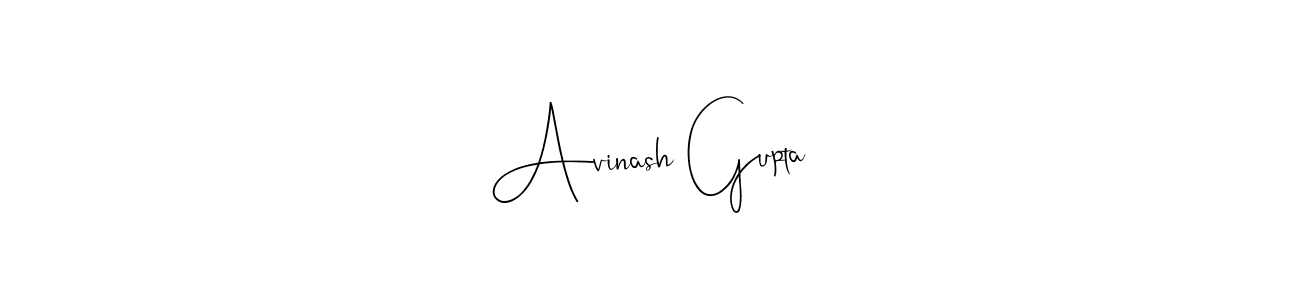 Make a beautiful signature design for name Avinash Gupta. With this signature (Andilay-7BmLP) style, you can create a handwritten signature for free. Avinash Gupta signature style 4 images and pictures png