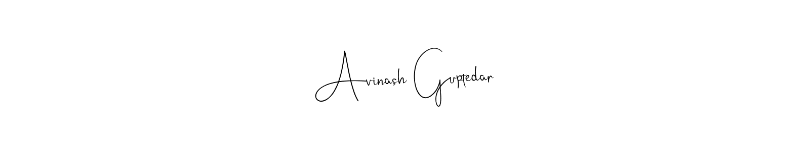 Make a beautiful signature design for name Avinash Guptedar. Use this online signature maker to create a handwritten signature for free. Avinash Guptedar signature style 4 images and pictures png