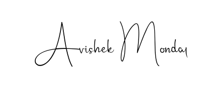 Try this chic Avishek Mondal handwritten sign style. Using Andilay-7BmLP font elements, it gives your name a sleek, memorable identity. Avishek Mondal signature style 4 images and pictures png