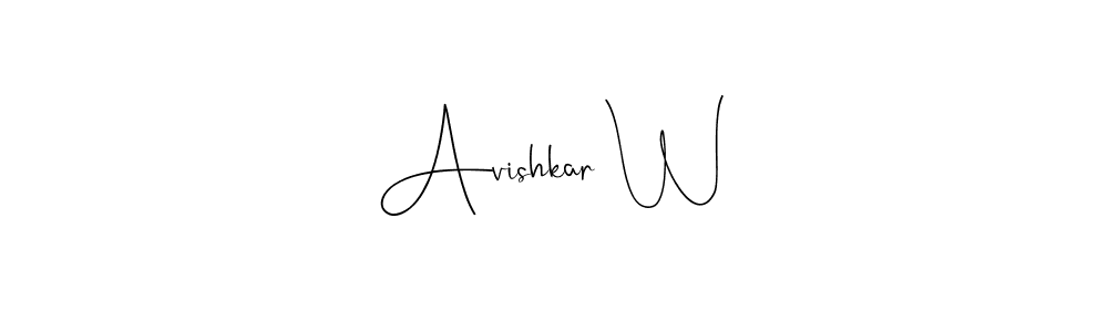 How to Draw Avishkar W signature style? Andilay-7BmLP is a latest design signature styles for name Avishkar W. Avishkar W signature style 4 images and pictures png