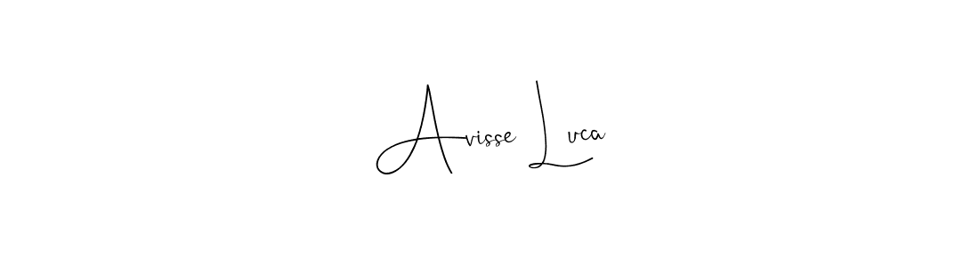 Andilay-7BmLP is a professional signature style that is perfect for those who want to add a touch of class to their signature. It is also a great choice for those who want to make their signature more unique. Get Avisse Luca name to fancy signature for free. Avisse Luca signature style 4 images and pictures png