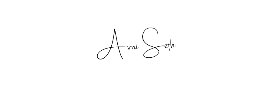 Once you've used our free online signature maker to create your best signature Andilay-7BmLP style, it's time to enjoy all of the benefits that Avni Seth name signing documents. Avni Seth signature style 4 images and pictures png