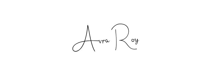 Use a signature maker to create a handwritten signature online. With this signature software, you can design (Andilay-7BmLP) your own signature for name Avra Roy. Avra Roy signature style 4 images and pictures png